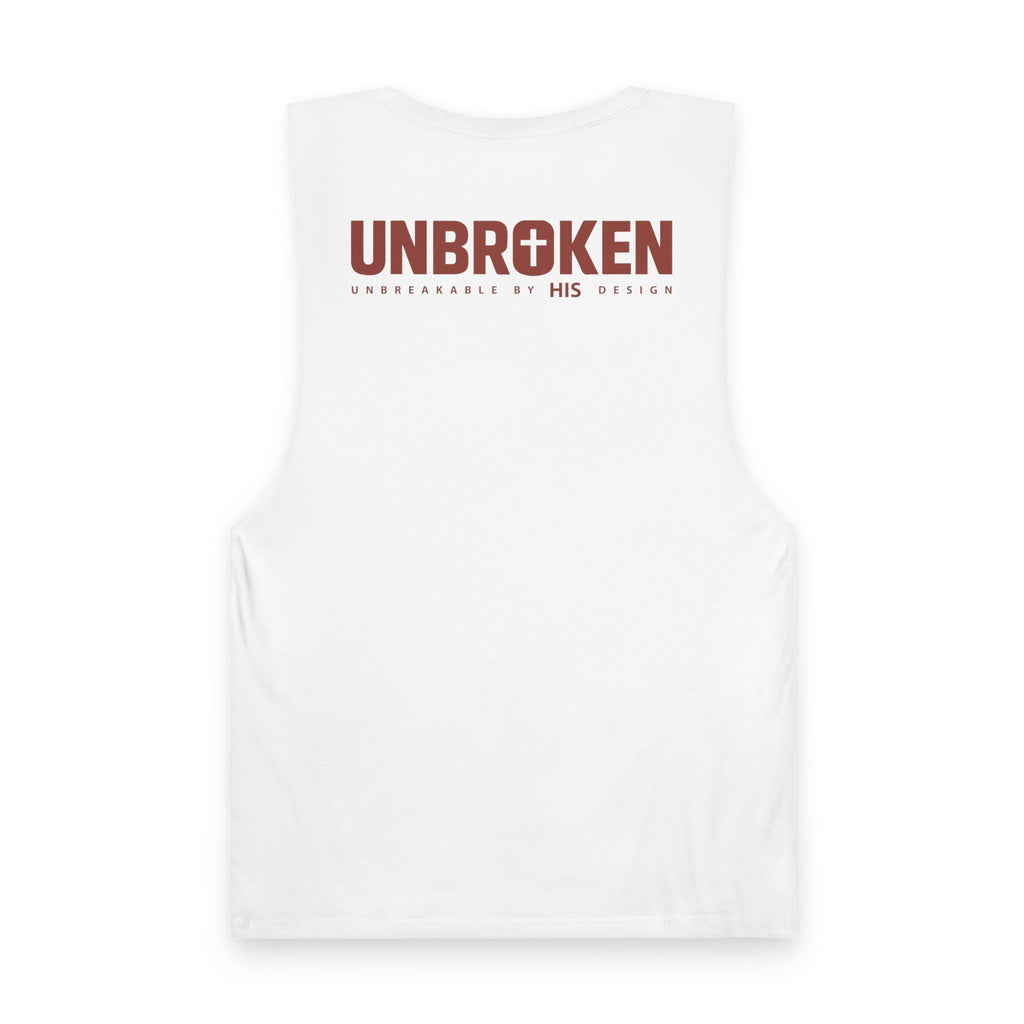 Unbroken Logo (Burnt Ember) - Muscle Tank