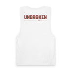 Unbroken Logo (Burnt Ember) - Muscle Tank