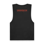 Unbroken Logo (Burnt Ember) - Muscle Tank