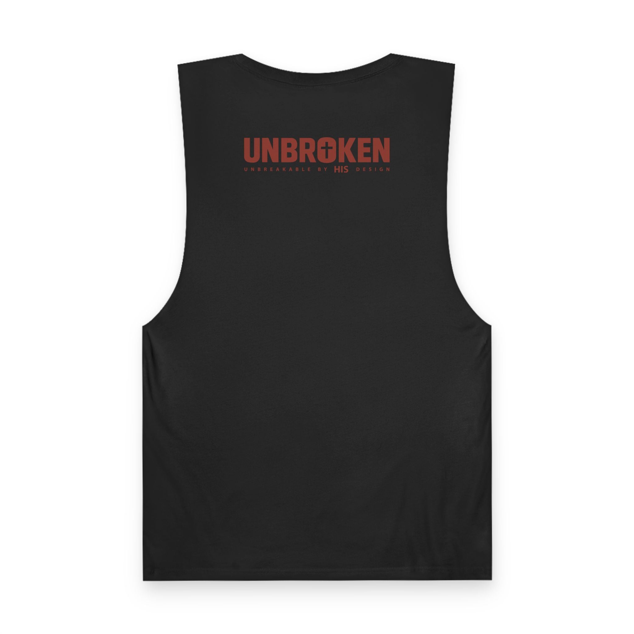 Unbroken Logo (Burnt Ember) - Muscle Tank