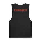 Unbroken Logo (Burnt Ember) - Muscle Tank