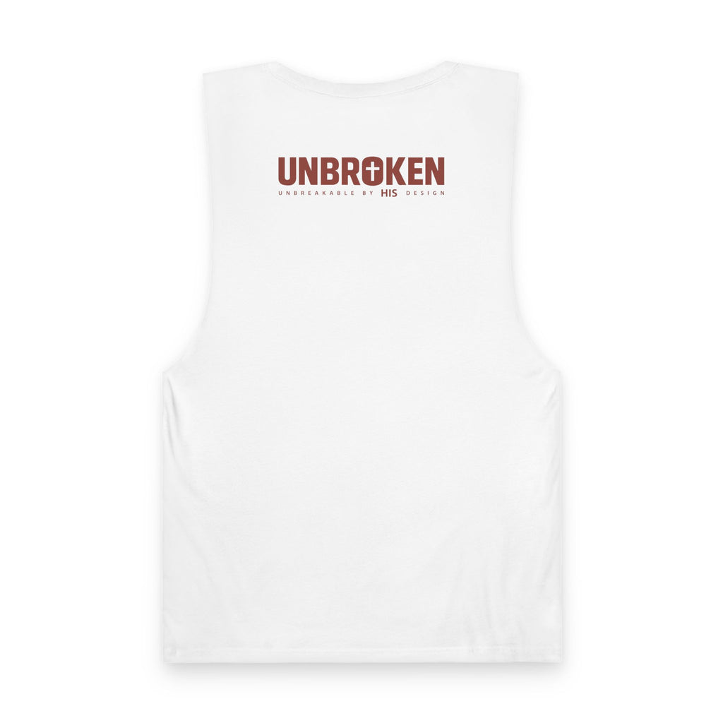 Unbroken Logo (Burnt Ember) - Muscle Tank