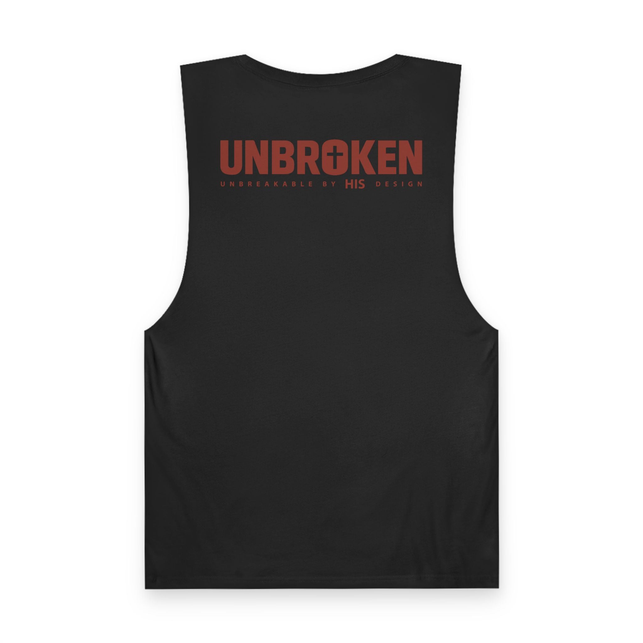 Unbroken Logo (Burnt Ember) - Muscle Tank