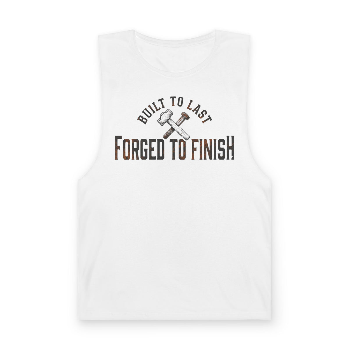"Forged To Finish" - Muscle Tank