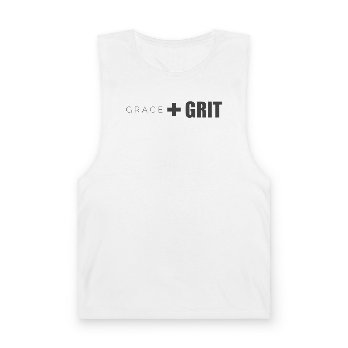 "Grace + Grit" - Muscle Tank