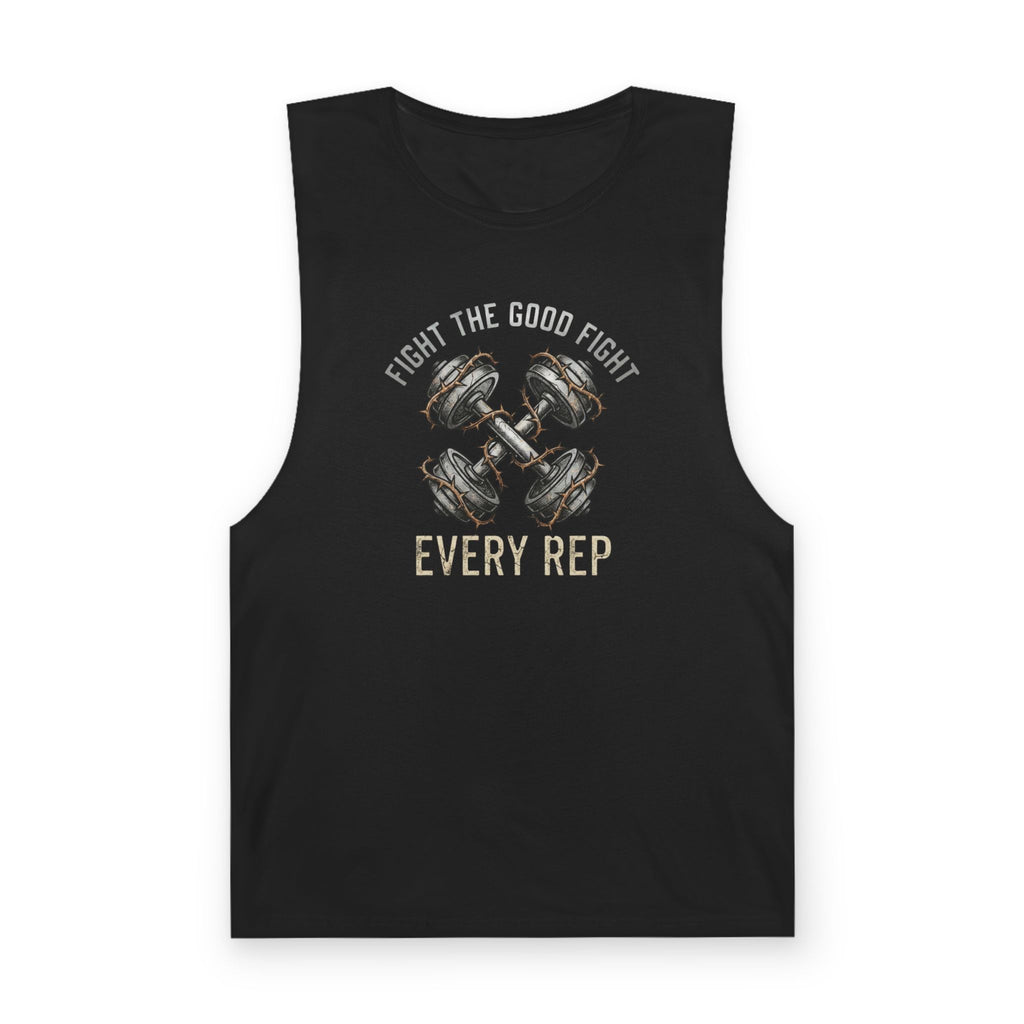 "Fight The Good Fight" Muscle Tank