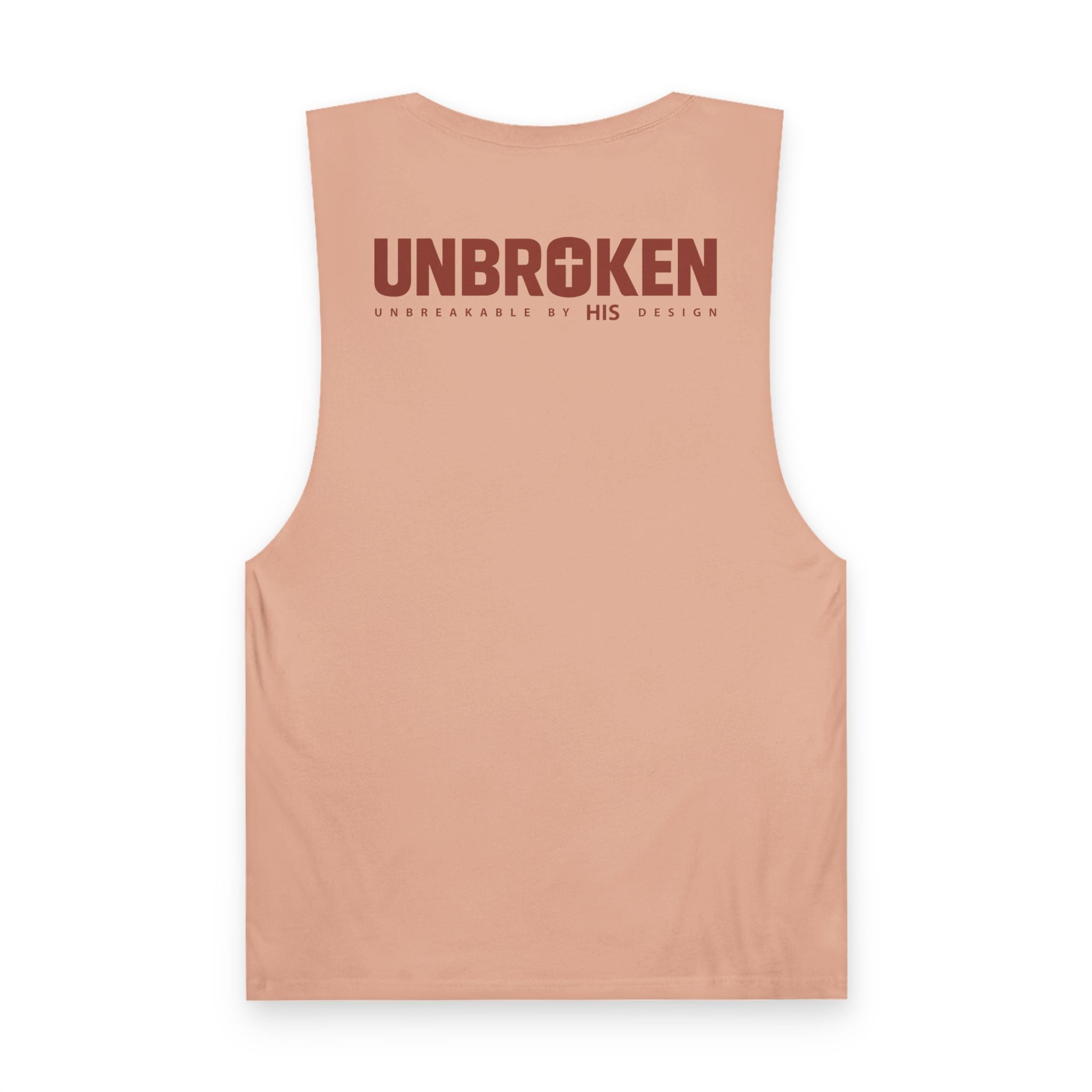 Unbroken Logo (Burnt Ember) - Muscle Tank