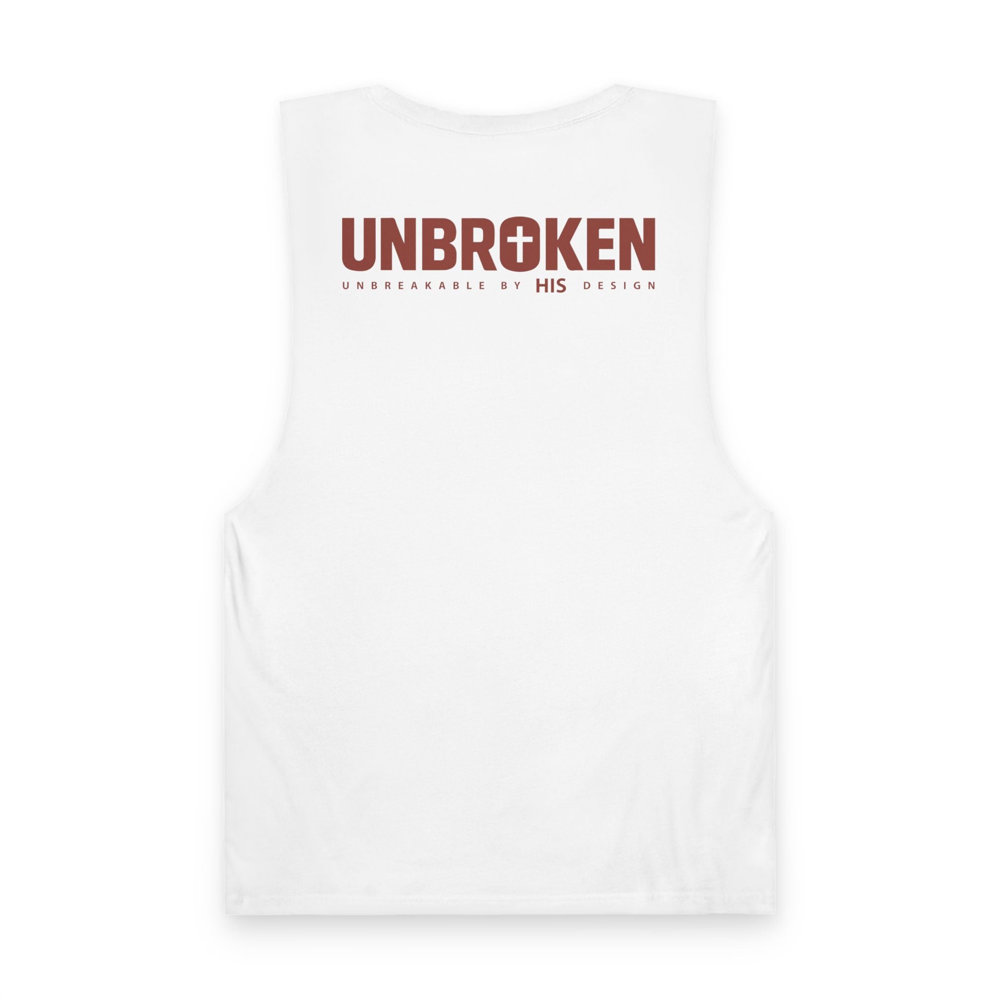 Unbroken Logo (Burnt Ember) - Muscle Tank