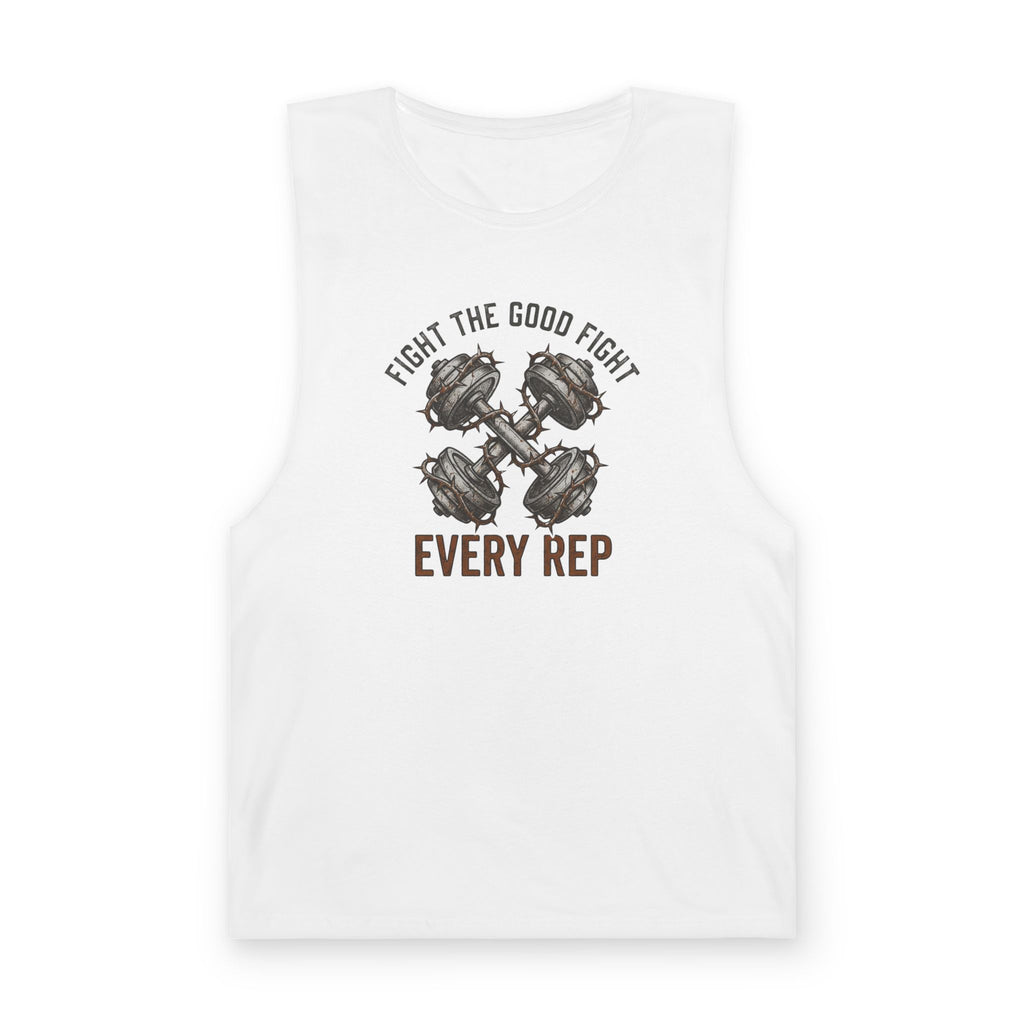 "Fight The Good Fight" Muscle Tank