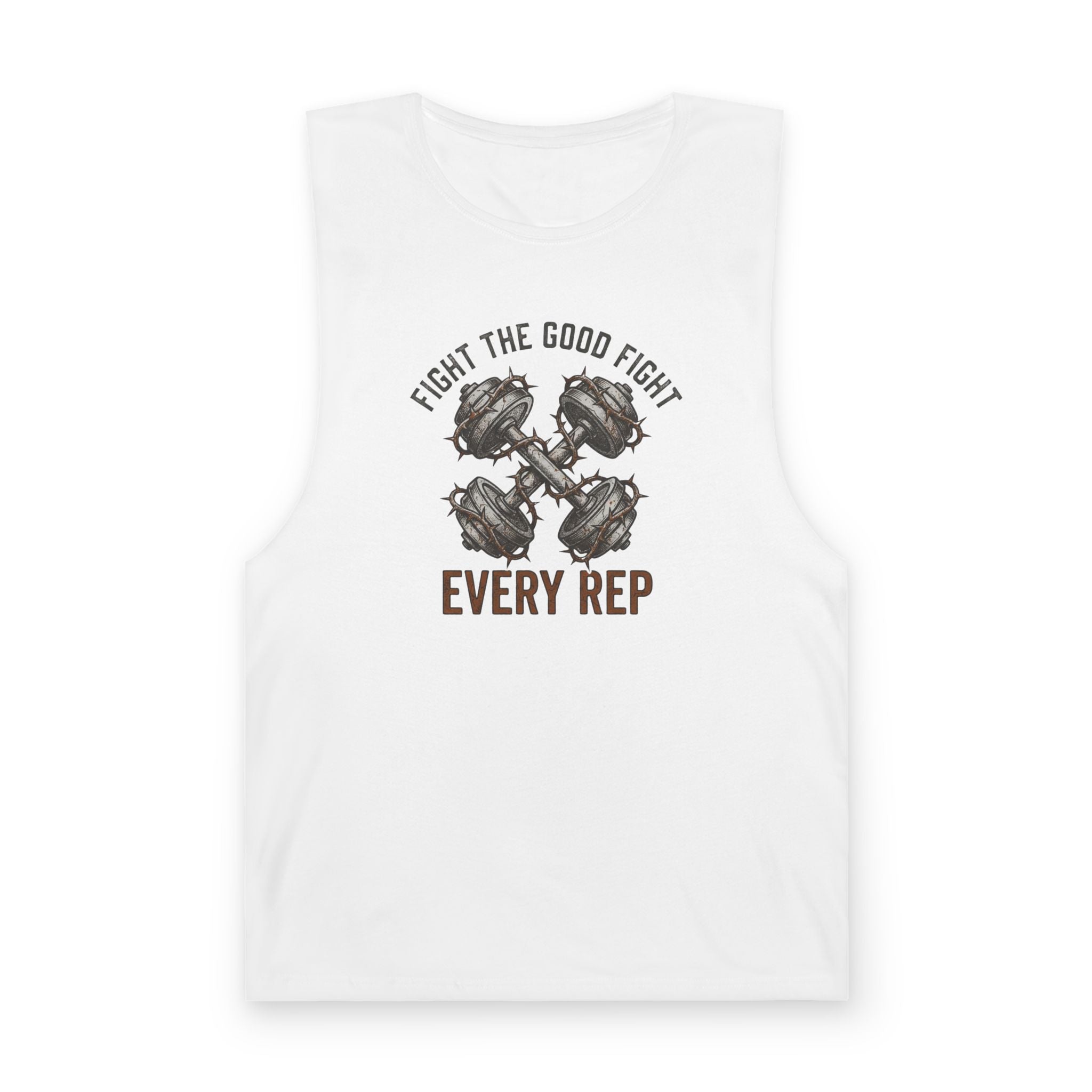 "Fight The Good Fight" Muscle Tank